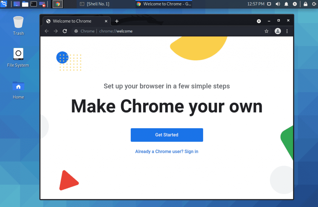 Install Chrome on Kali Linux